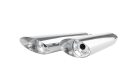 Sportster Eagle Sidewinder Slash Cut Slip-on mit EG-ABE* in V2A High polished