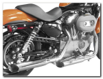 Eagle Slip-on mit EG-ABE Harley Davidson Softail TC96 Softail 2007 - Rocker 07-13 in chrom