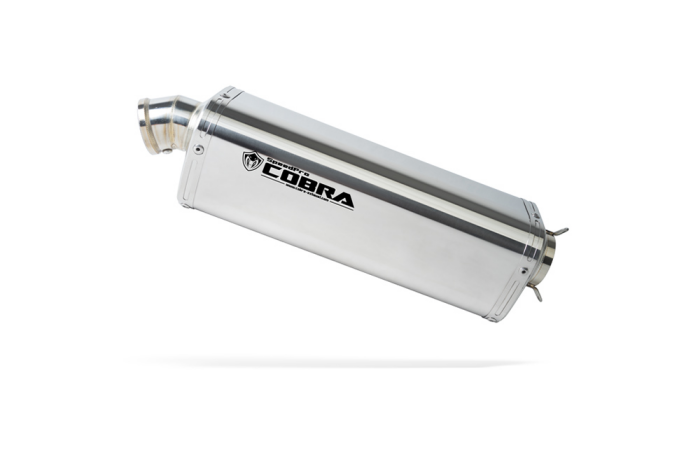 SPEEDPRO COBRA Tri-Oval Single Tip ZX-7R Slip on Road Legal/EEC/ABE homologated