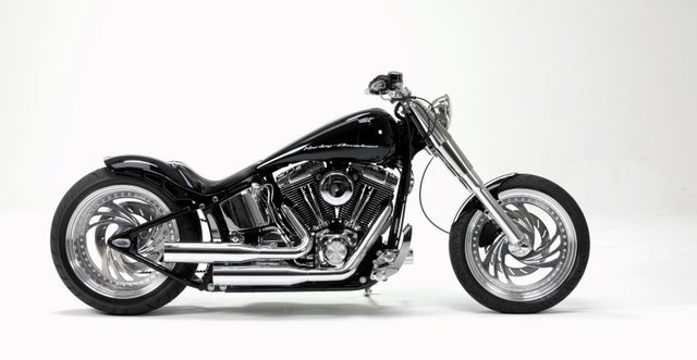 Eagle M7 Softail  2in2 Anlage mit ABE