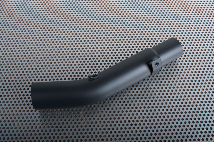 Mittelrohr Slipon, Material/Oberflächenvergütung: V2A, matt Black Velvet Ceramics 