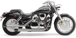 Cruiser Slip on 2in2 VTX1300 C Bj. 04-09