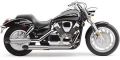 COBRA Cruiser Slip on 2in2 VTX1300 C Bj. 04-09