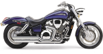 Cobra Speedster Slash Down Honda VTX 1800 C - F