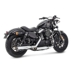 Eagle Sidewinder Slash Cut Slip-on in chrom mit EG-ABE*  Sportster 2014-