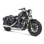 Eagle Sidewinder Slash Cut Slip-on in chrom mit EG-ABE*  Sportster 2014-