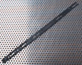 rivet belts, materiale/surface finish: stainless steel, tondo black velvet