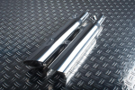 Eagle Sidewinder Slash Cut Suzuki VS 1400 Intruder 87- 

Slipon Kit avec Homologation de type général-EG stainless steel polished