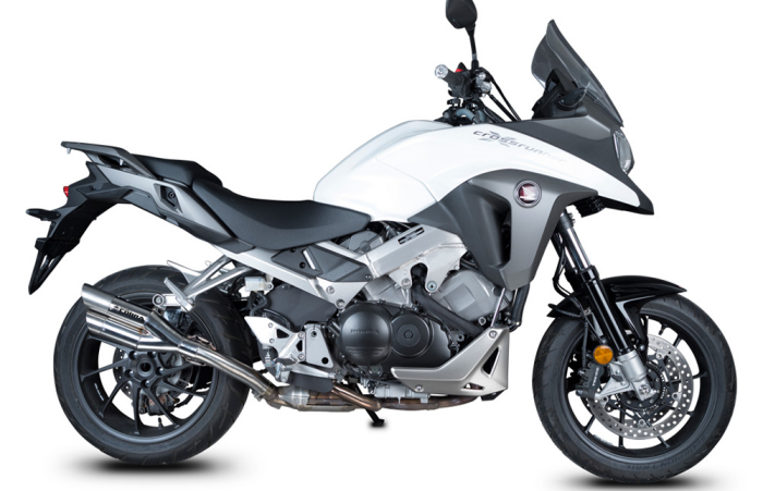 SPEEDPRO COBRA Hypershots XL Slip-on mit EG-ABE Honda VFR 800 F / Crossrunner VFR800X + Adventure