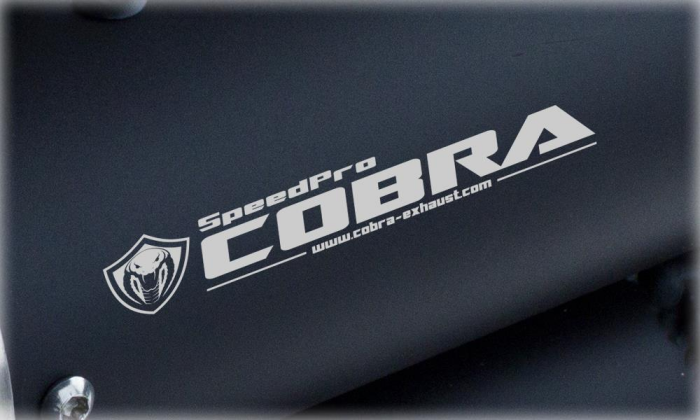 SPEEDPRO COBRA Hypershots XL-Prime Slip-on Road Legal/EEC/ABE homologated Honda CBR 600 (F4 +Fi)