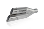 SPEEDPRO COBRA Hypershots XL-Prime Slip-on Kit con omologazione europea Piaggio MP3 Hybrid 300 / LT