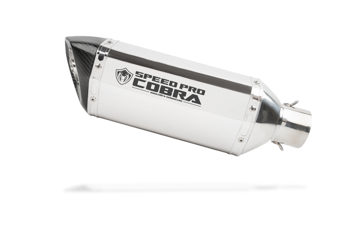SPEEDPRO COBRA CR2 HEXAGON Slip-on Road Legal/EEC/ABE homologated Tri