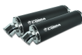 SPEEDPRO COBRA C5 Slip-on Dual HIGH UP underseat Road Legal/EEC/ABE homologated