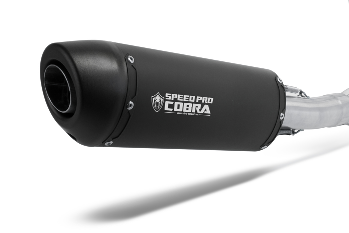 SPEEDPRO COBRA SC3 Black Series Slip-on dual Ducati Monster S4