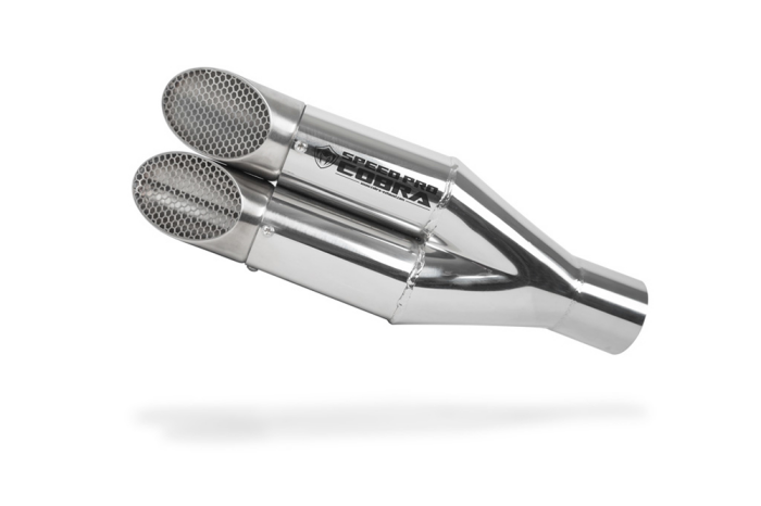 SPEEDPRO COBRA Ultraforce Slip-on ultrashort road legal/EEC/ABE homol