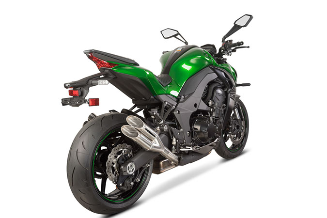 SPEEDPRO COBRA Ultraforce Slip-on Dual ultrashort road legal/EEC/ABE homologated Kawasaki Z 1000 + SX / Ninja 1000