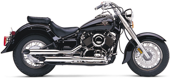 Cobra Cruiser Slip-on 2in2 XVS 650 Cobra XVS 650 Drag Star  04-07 -  V Star  2004- 2011