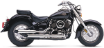 Cobra Cruiser Slip-on 2in2 XVS 650 Cobra XVS 650 Drag...