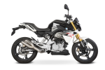 SPEEDPRO COBRA Powershots Komplettanlage 1in1 mit EG-ABE BMW G 310 R