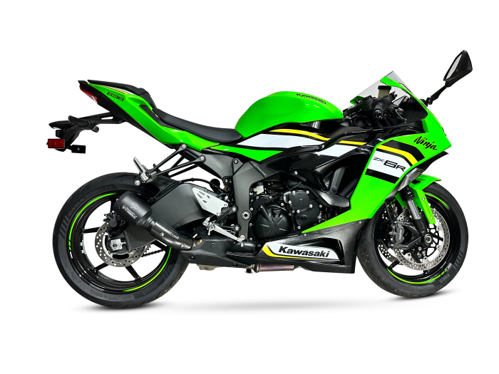 と SPEEDPRO COBRA SPX Slip-on RACE Series Kawasaki ZX-6R Ninja