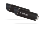 SPEEDPRO COBRA GP2-RR Black Series Slip-on Dual Honda CBR...
