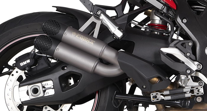 SPEEDPRO COBRA Hypershots Ultrashort Slip-on Dual Road Legal