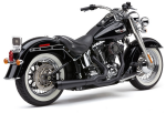 Cobra 2in1 Black Softail 86-2006 homolgated road legal