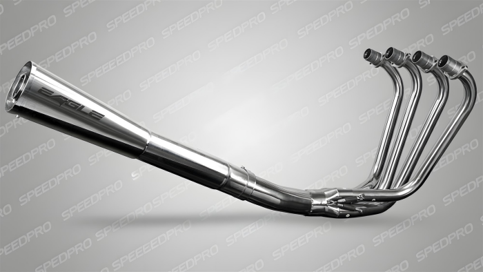 。 Eagle Megaphone Full System V2A Suzuki GS 850 G Road Legal/EEC/ABE ho