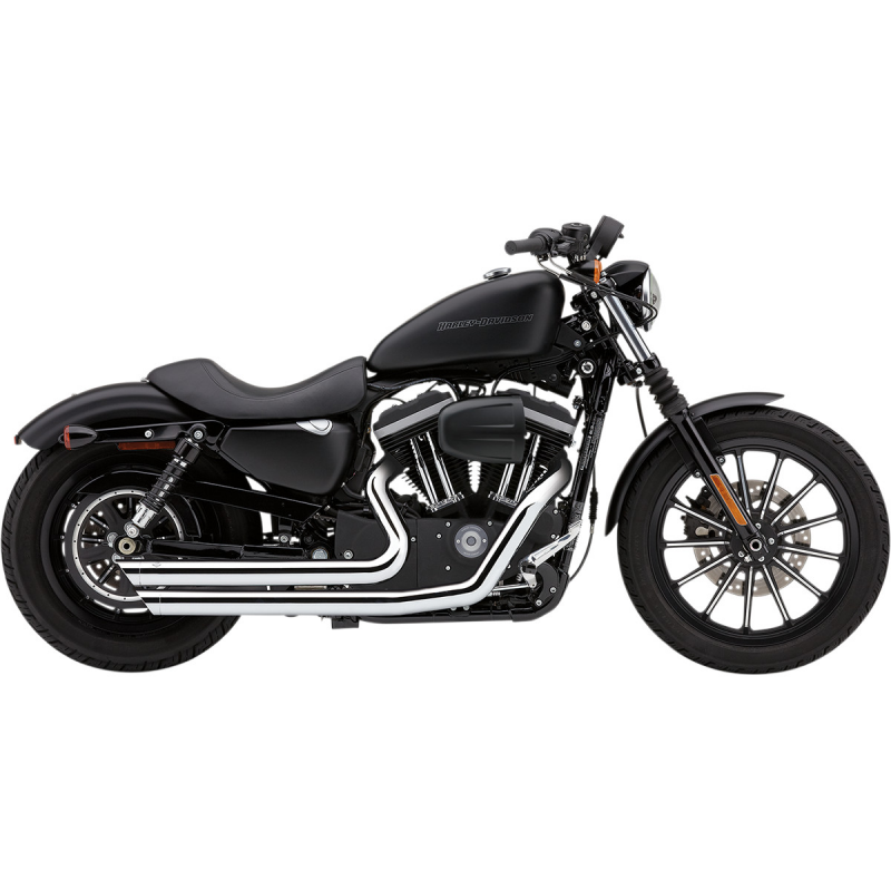Cobra Speedster Slash Down Harley Davidson Sportster 2004-2006 with e