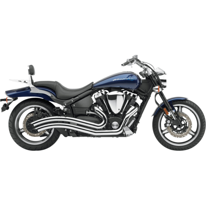 Cobra Speedster Swept Chrome Yamaha XV1700 Road Star Warrior 02 10 1