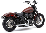 Cobra 2in1 Softail FXBB, FXLR/S, FLSL, FLDE 18- Black