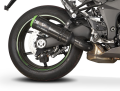 SPEEDPRO COBRA SPX-G Nero/Verde Serie 2 Slip-on Kawasaki Ninja H2 SX/SE/Tourer con EG-ABE