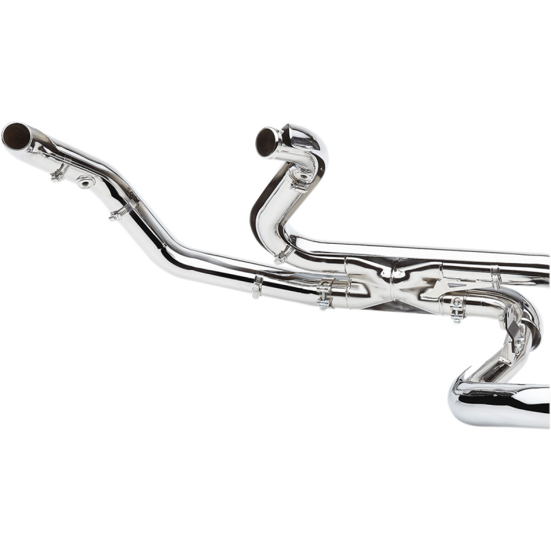 コブラ□ プロチャンバー ヘッドパイプ クローム 【17-23年 トライク】 COBRA Pro Chamber Headpipes for  Trikes Chrome / パインバレー