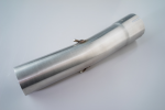 medio tubo Slipon, material/surface finish: stainless steel, estándar