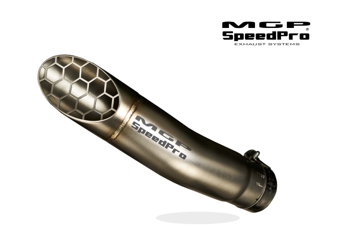 SPEEDPRO MGP-S1R Shorty Slash Slip-on Honda VFR 800F / Crossrunner VFR 800X (AU) + Adventure 2014-