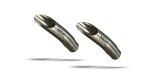 MGP-S1R Shorty Slash Slip-on Dual Aprilia RSV 1000 Mille + R / Tuono 1000 R i.e.