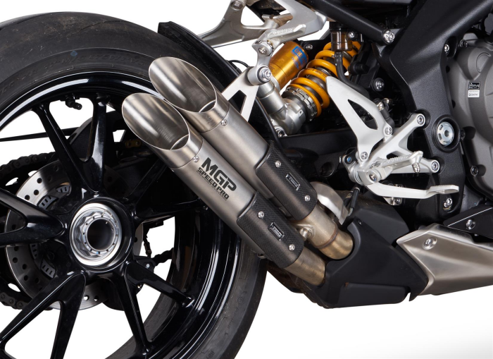 MGP-S1R Slash Slip-on Triumph Speed Triple RR/RS