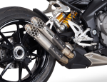 SPEEDPRO COBRA ULTRAFORCE Slip-on Triumph Speed Triple...