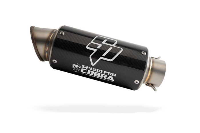 SPEEDPRO COBRA SP2 Carbon Series Stubby Slip-on Ducati Diavel