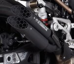 SPEEDPRO COBRA Ultraforce Matt Black Series Slip-on BMW S...
