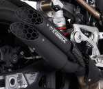 SPEEDPRO COBRA Ultraforce Matt Black Series Slip-on BMW S...