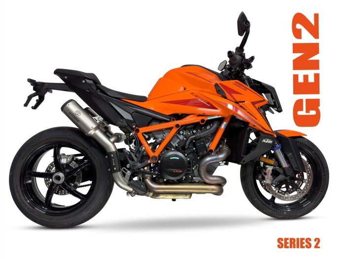 SPEEDPRO COBRA SPX-O Slip-on underseat dual KTM 1390 Super Duke R