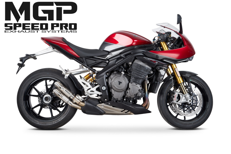 SPEEDPRO MGP-S1R Ultrashort Slash Slip-on Triumph Speed Triple 1200 R