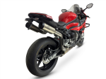 SPEEDPRO COBRA SPX Slip-on underseat dual BMW S1000 RR