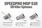 SPEEDPRO MGP-S1R Shorty Slash Slip-on Honda CB 1000 Hornet/SP