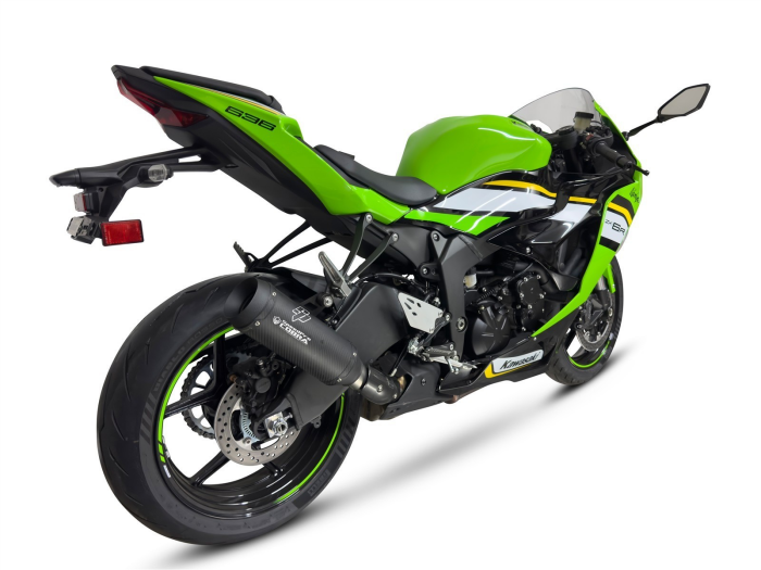 SPEEDPRO COBRA SPX BlackSeries Slip-on road legal Kawasaki ZX-6R / RR