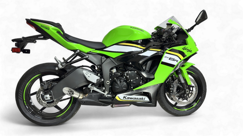SPEEDPRO MGP-SR1 Slash-Cut Slip-on catback Kawasaki ZX-6R Ninja, 78.6