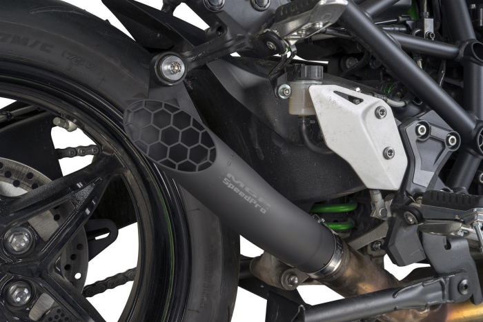 SPEEDPRO MGP-SR1 Slash-Cut Slip-on catback Kawasaki ZX-6R Ninja, 78.2