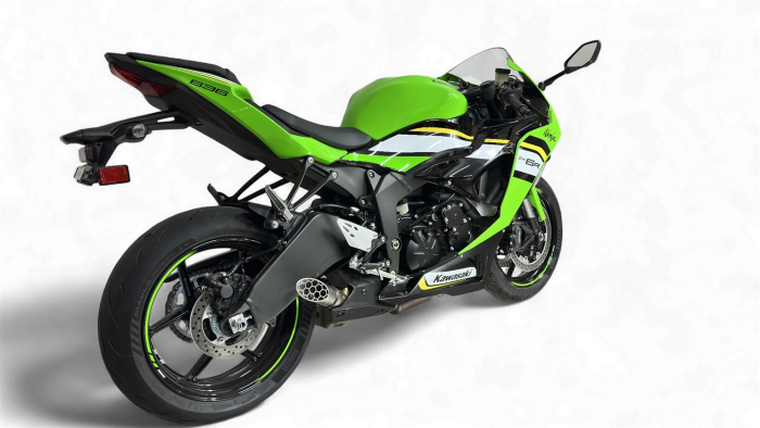 SPEEDPRO MGP-SR1 Slash-Cut Slip-on catback Kawasaki ZX-6R Ninja, 78.6