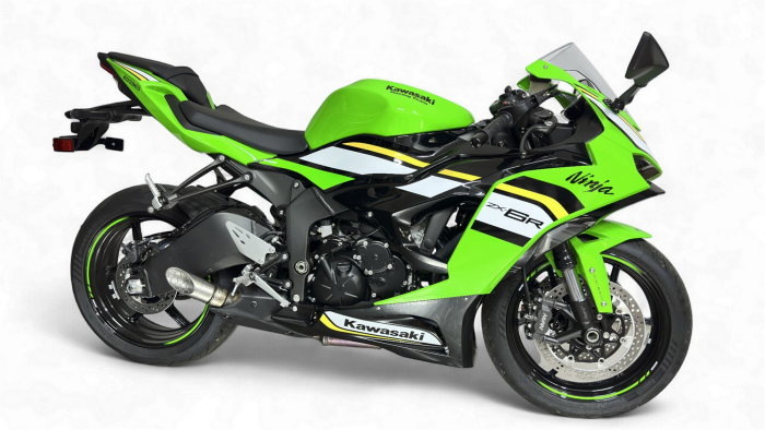 SPEEDPRO MGP-SR1 Slash-Cut Slip-on catback Kawasaki ZX-6R Ninja, 78.6